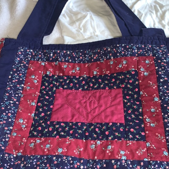 Floral tote bag - Picture 2 of 2